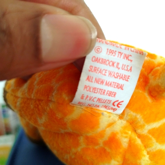 ✓Ty Beanie Baby Twigs the Giraffe Plush - Picture 10 of 10